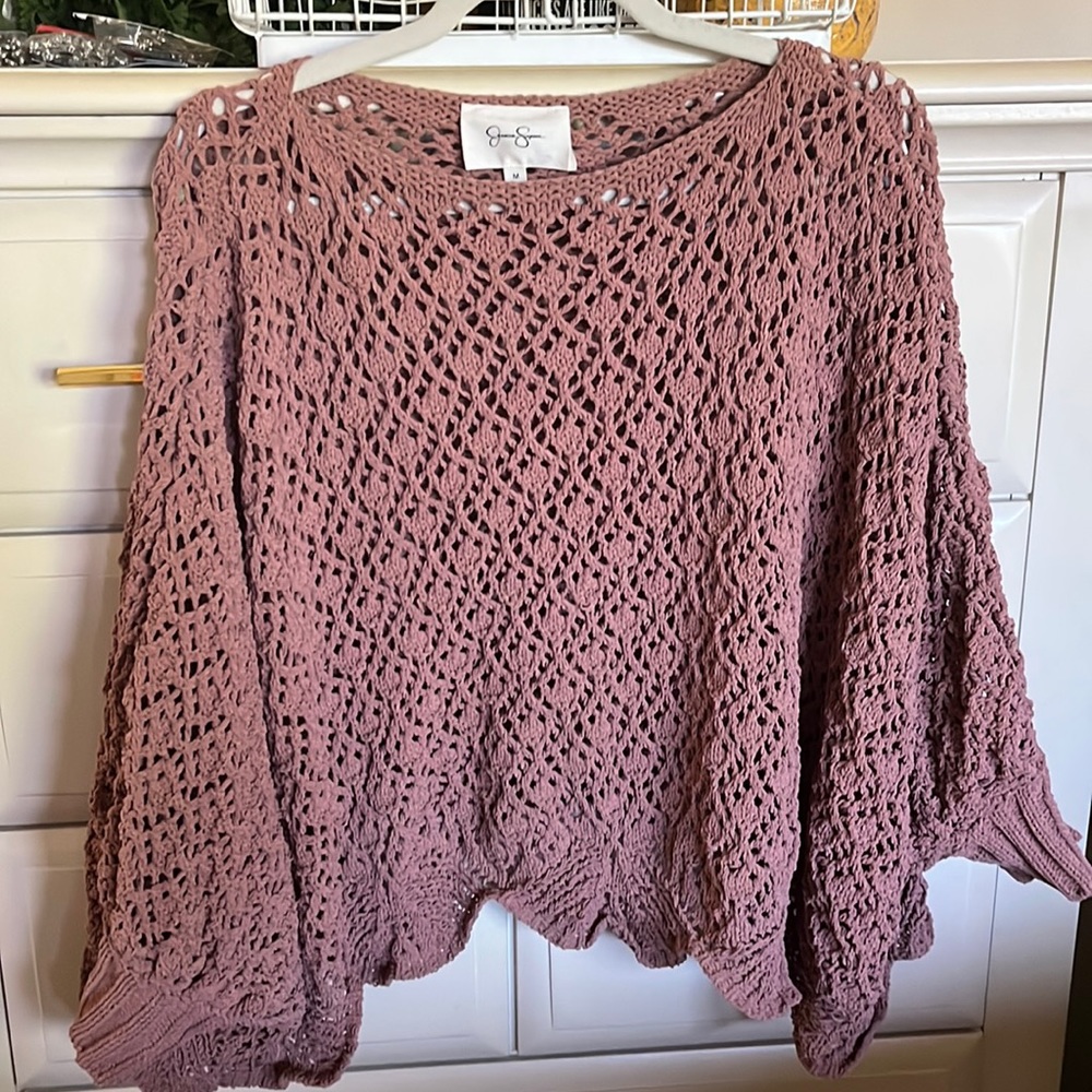 Jessica Simpson Slub Sweater Size Medium